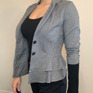Gray blazer size small